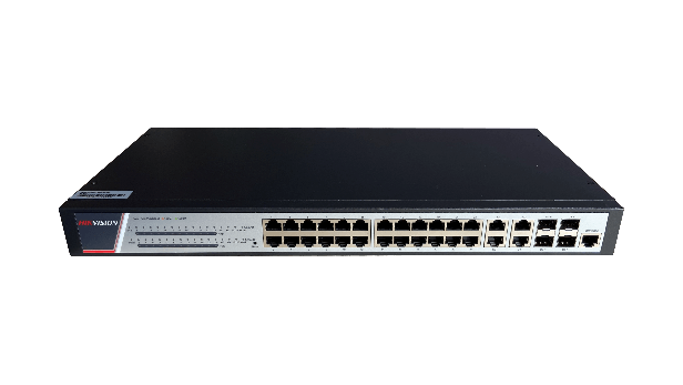 HIKVISION ITALY SRL - HIK301802313 DS-3E2528P SWITCH MANAGED 24 POE + 4