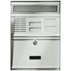 VIMAR SPA - VIW2550/302 TARGA PORTALETTERE 2 PULSANTI ALLUMINIO