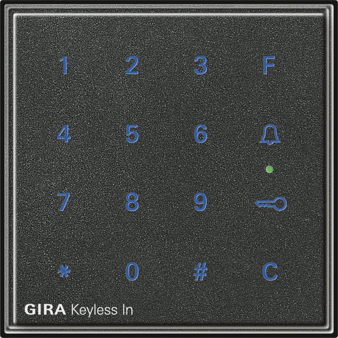 GIRA - GGI260567 GIRA KEYLESS IN TASTIERA CODICE GIRA TX_