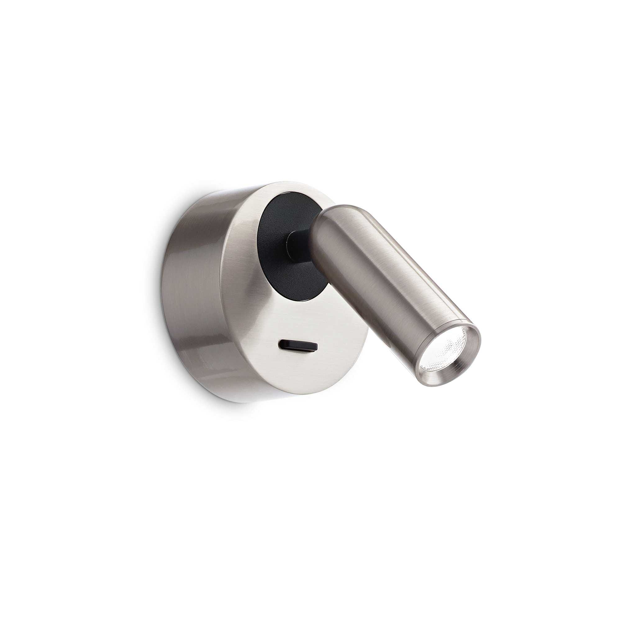 IDEAL LUX SRL - IUX260631 BEAN AP ROUND NICKEL