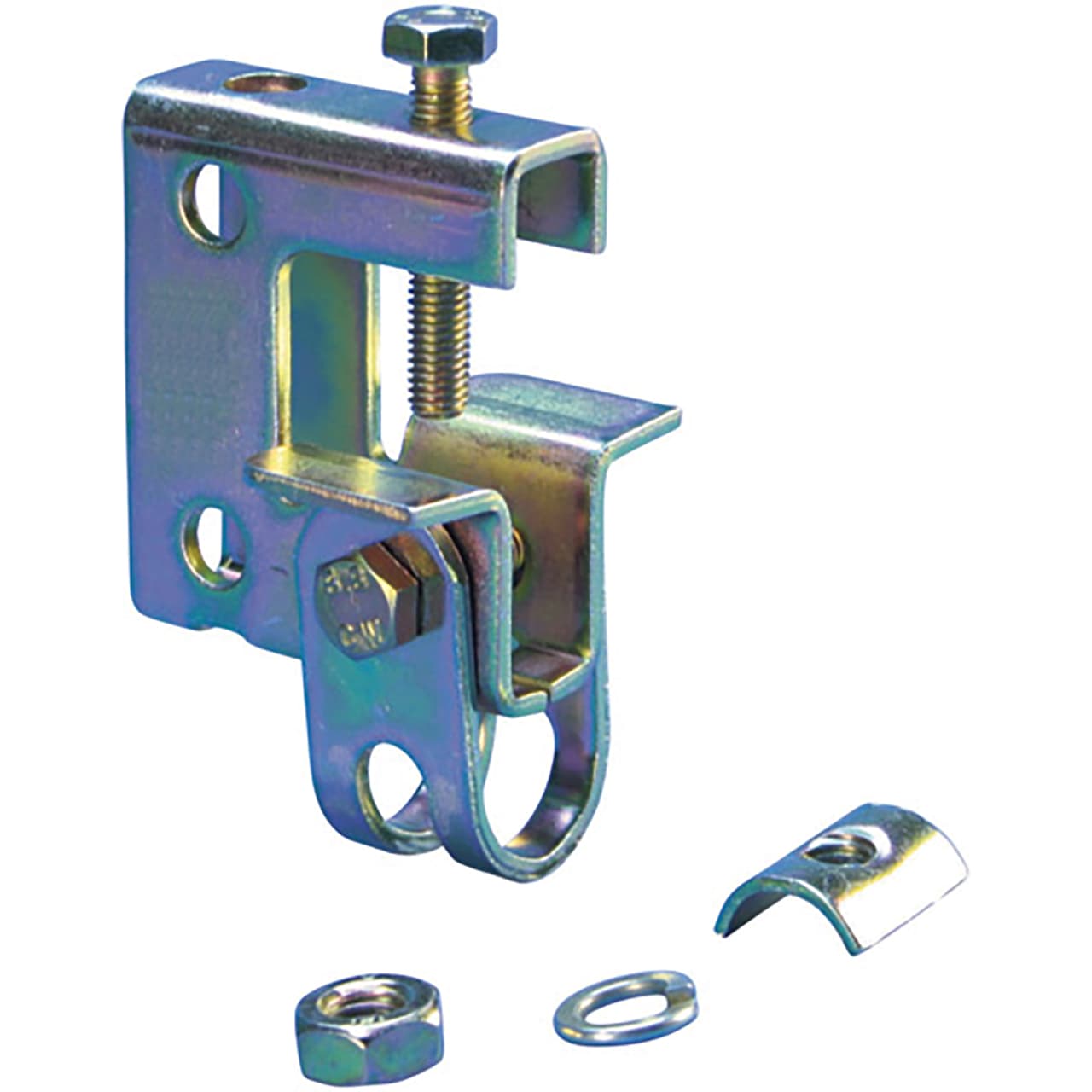 SATI ITALIA SPA - SAT2610501 Staffa oscillante STO per asta filattata con morsetto per fissaggio su travi con sp. max 24 mm