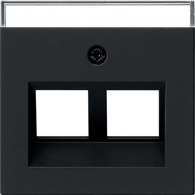 GIRA - GIR2640005 COP. 30 + CT P. AP JM 2-M SYSTEM 55 NERO