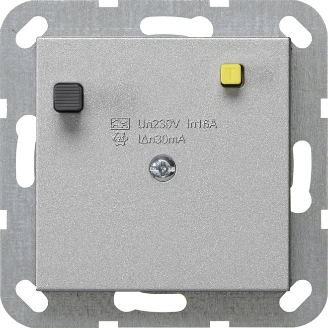 GIRA - GIR266426 FI-Schutzschalter 30 mA System 55 F Alu