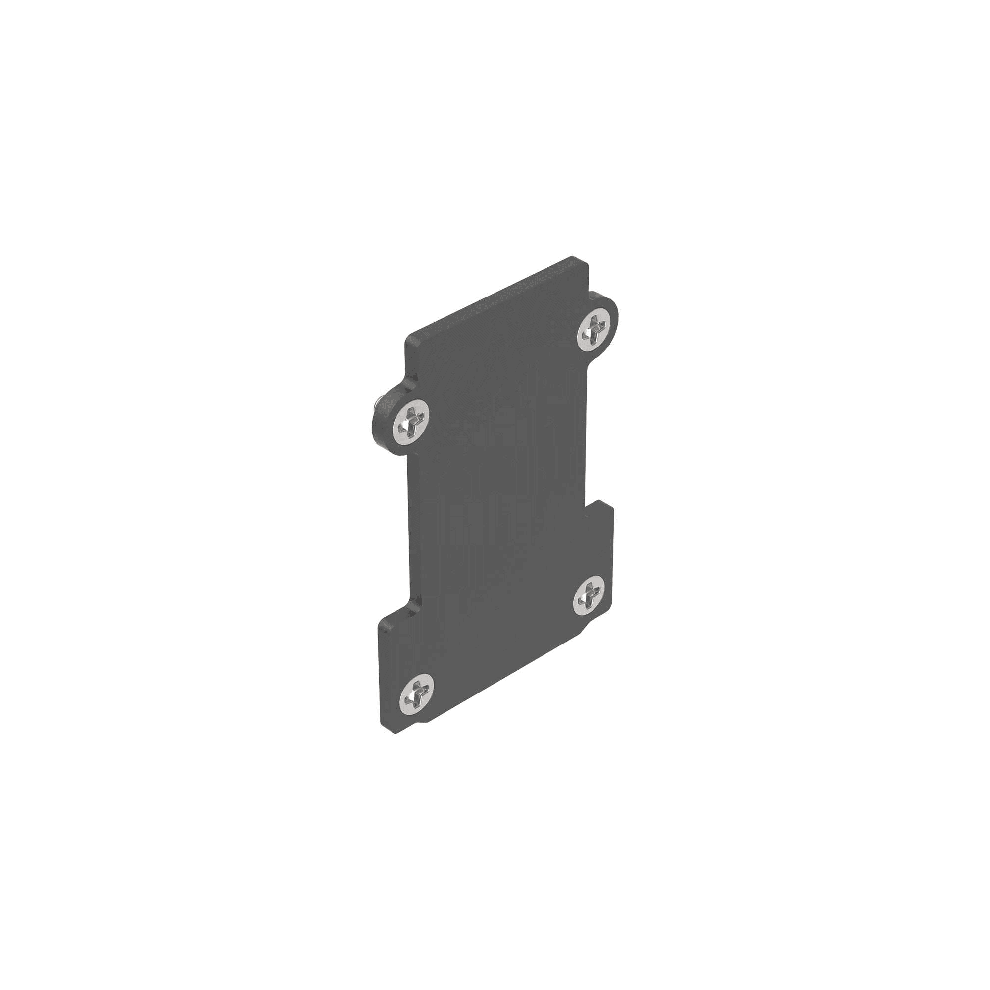 IDEAL LUX SRL - IUX267203 EGO END CAP RECESSED SENZA FORO BK