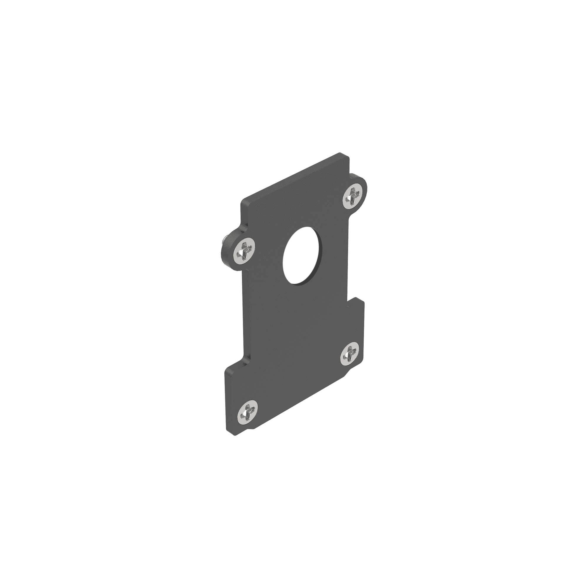 IDEAL LUX SRL - IUX267210 EGO END CAP RECESSED CON FORO BK