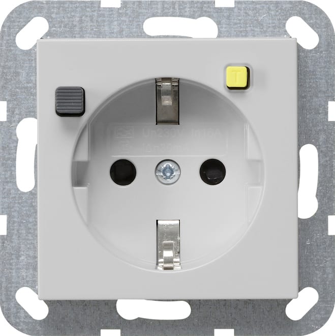 GIRA - GIR2677015 PRESA SALVAVITA 30 MA SP SYSTEM 55 GRIGI