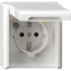 GIRA - GIR267739 FI-Schutzsteckd. 30 mA SH + Vollpl. WG U