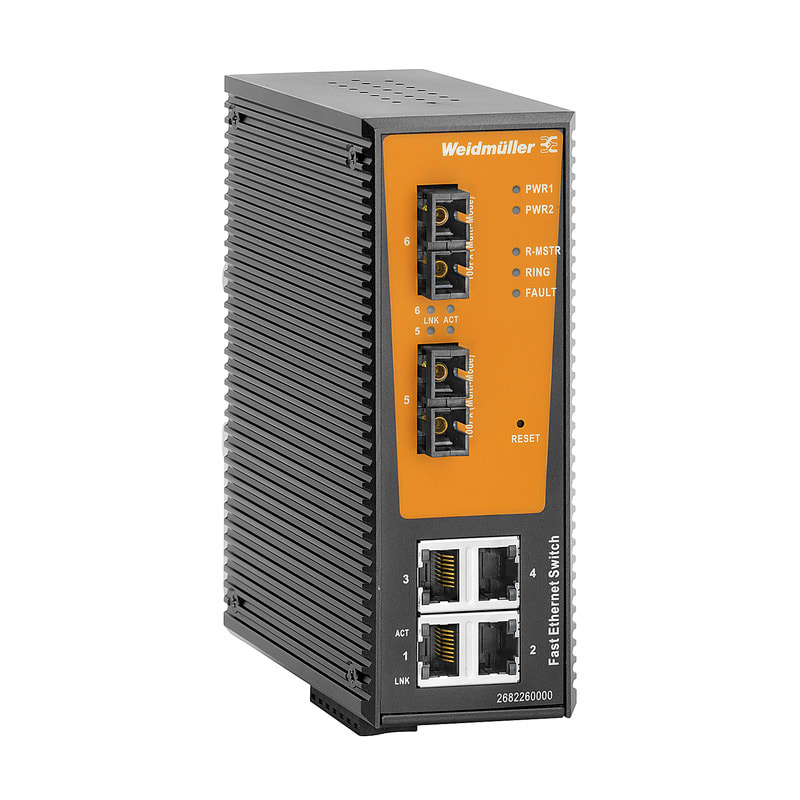WEIDMULLER - WEI2682270000 IE-SW-AL06LM-4TX-2SCS