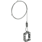 ZUCCHINI - ZUC75003009 STAFFA LB PLUS CON CAVO ACCIAIO 3M