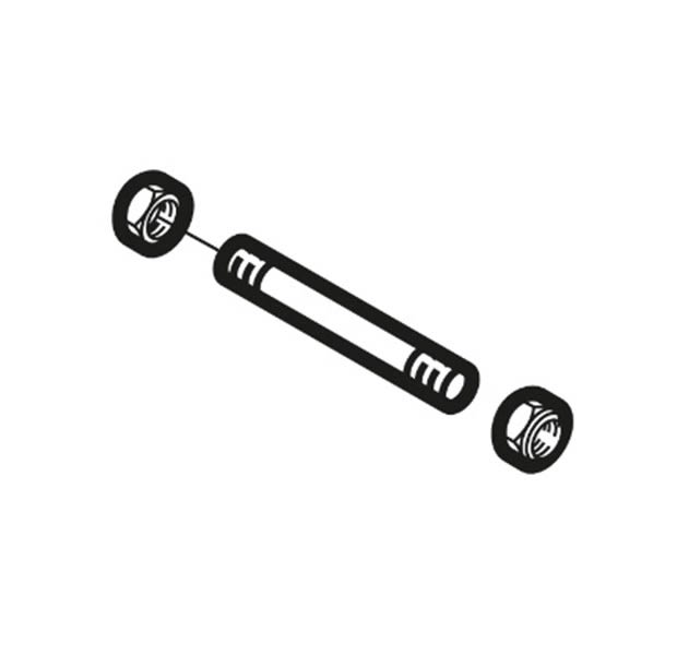 NEKOS SRL - NE22700102 PERNO ANTERIORE PER VERSIONI FRANGISOLE