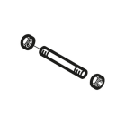 NEKOS SRL - NE22700102 PERNO ANTERIORE PER VERSIONI FRANGISOLE