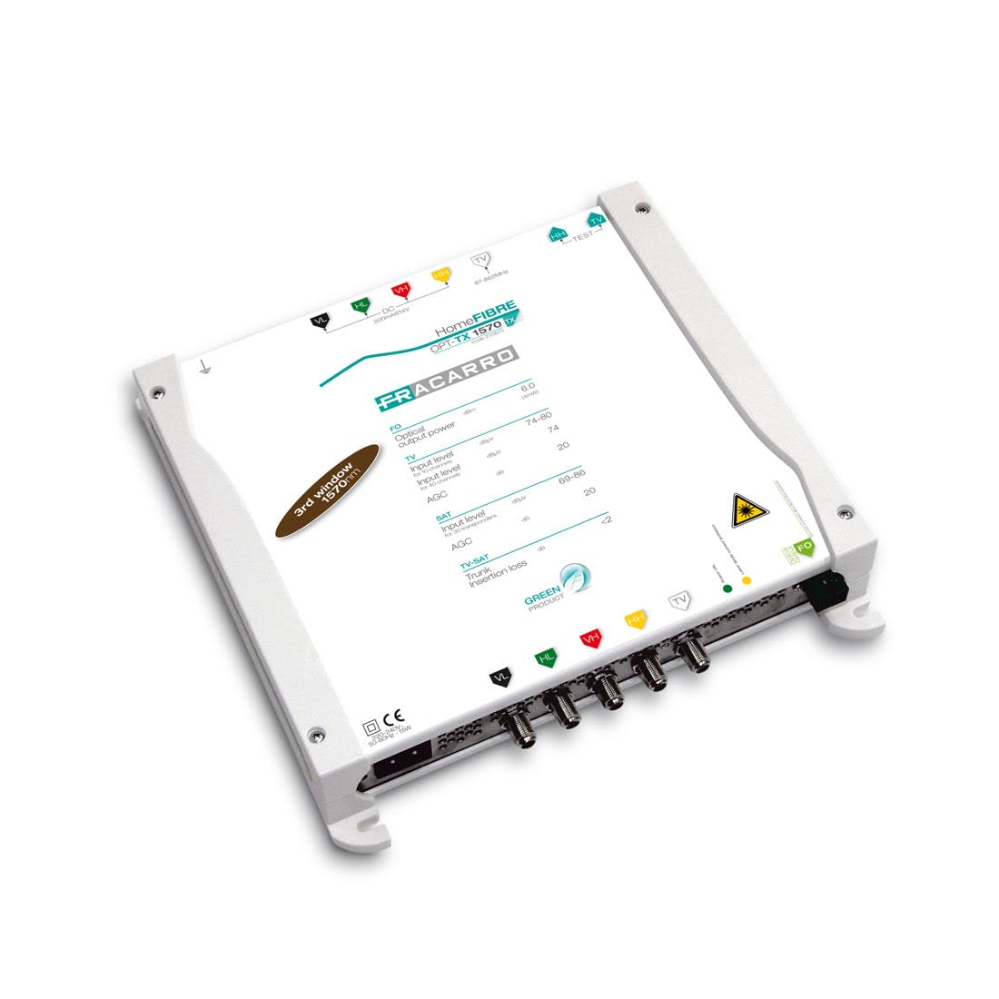 FRACARRO - FRA270670 OPT-TX 1570 TX Ottico TV-SAT 1570nm