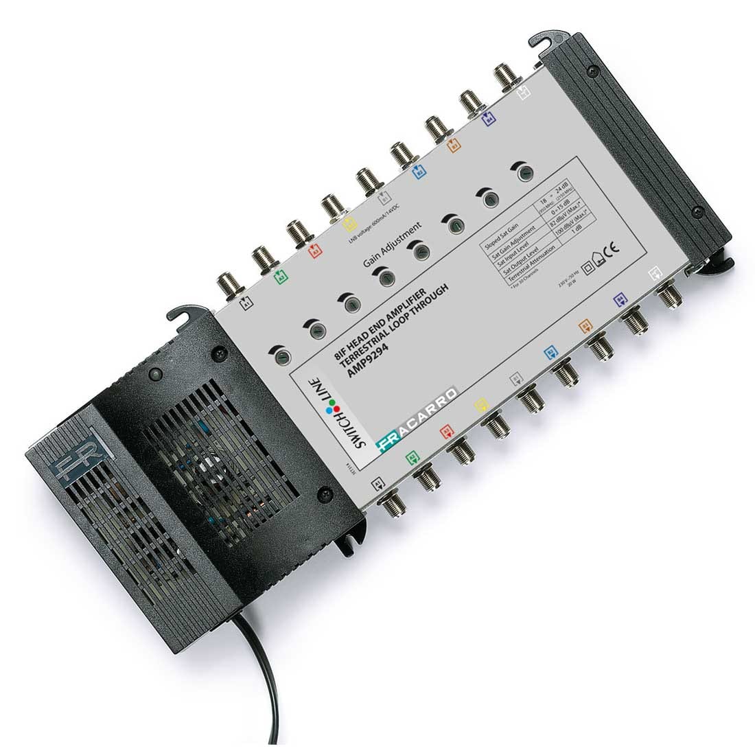 FRACARRO - FRA271032 AMP9294 HEAD-END AMP.8+1 112DBUV