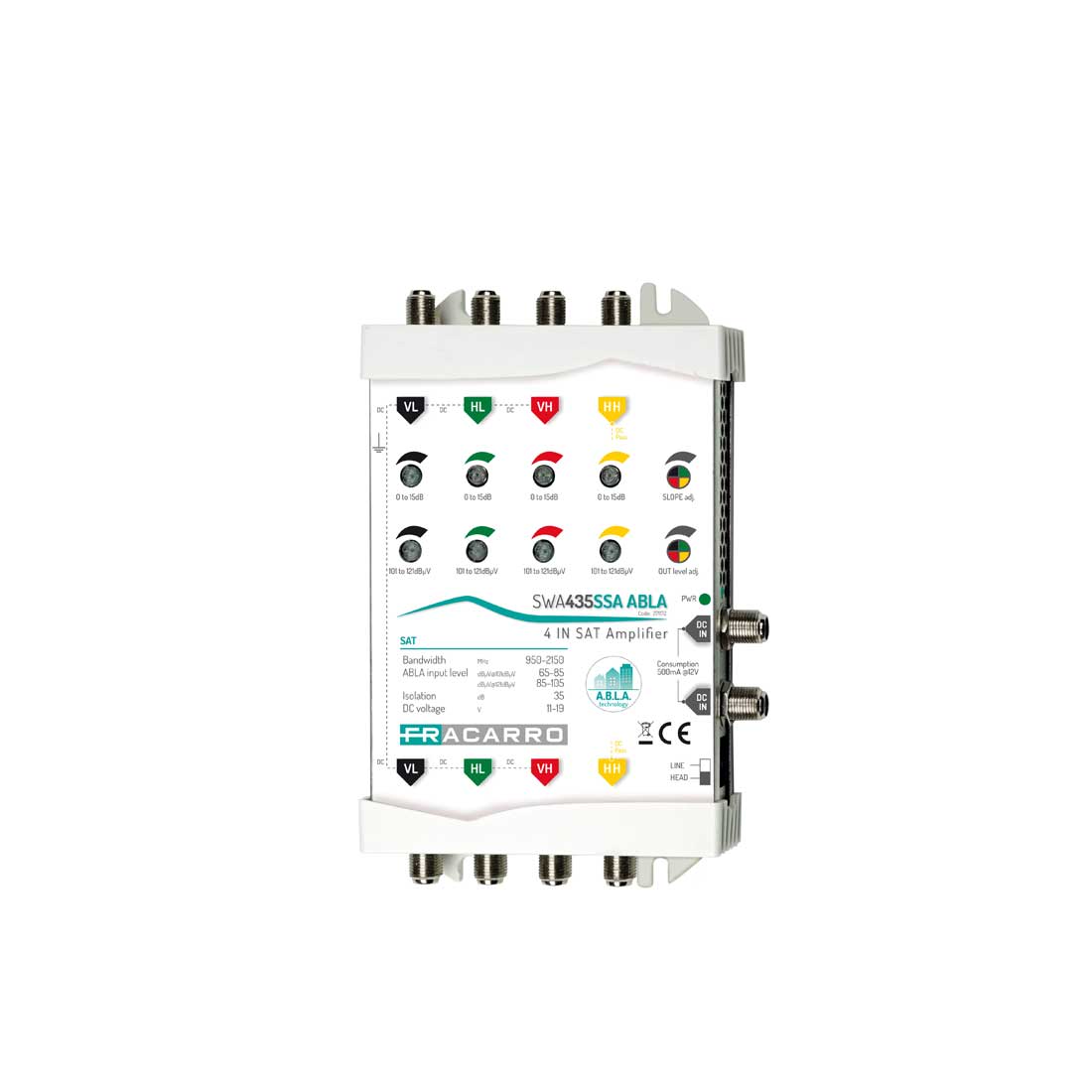 FRACARRO - FRA271172 SWA435SSA ABLA SWA 4IN 35dB ABLA SL ADJ