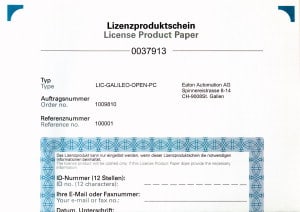 EATON - EAO140385 LIC-GALILEO-OPEN-PC