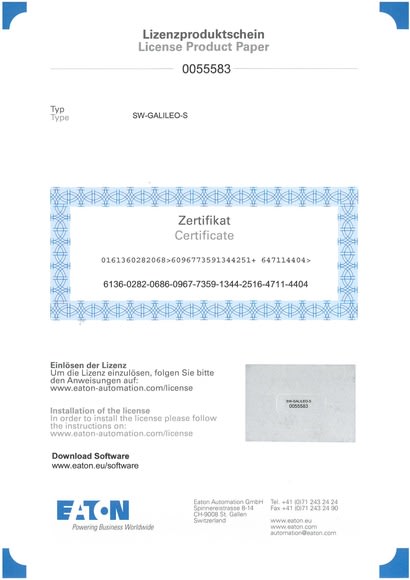 EATON - EAO171500 SW-GALILEO-S