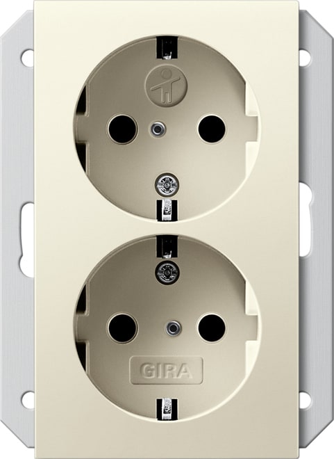 GIRA - GGI273501 SCHUKO 2f SH f. UP-Dose 1,5f System 55 C