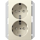 GIRA - GGI273501 SCHUKO 2f SH f. UP-Dose 1,5f System 55 C