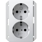 GIRA - GIR273527 DOP.SCHUKO SH P. SCATOLA IN 1,5-M SYSTEM