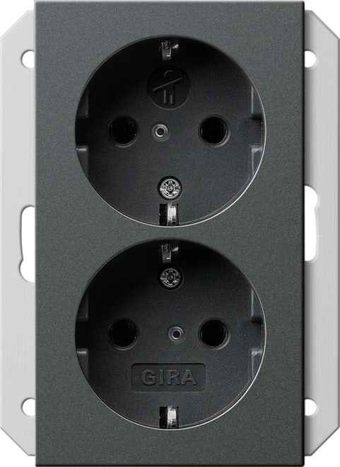GIRA - GGI273528 SCHUKO 2f SH f. UP-Dose 1,5f System 55 A