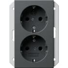 GIRA - GGI273528 SCHUKO 2f SH f. UP-Dose 1,5f System 55 A
