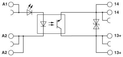 PHOENIX CONTACT - PHC2980610 PLC-OSC- 24DC/ 24DC/ 3RW OPTOACCOPPIATOR