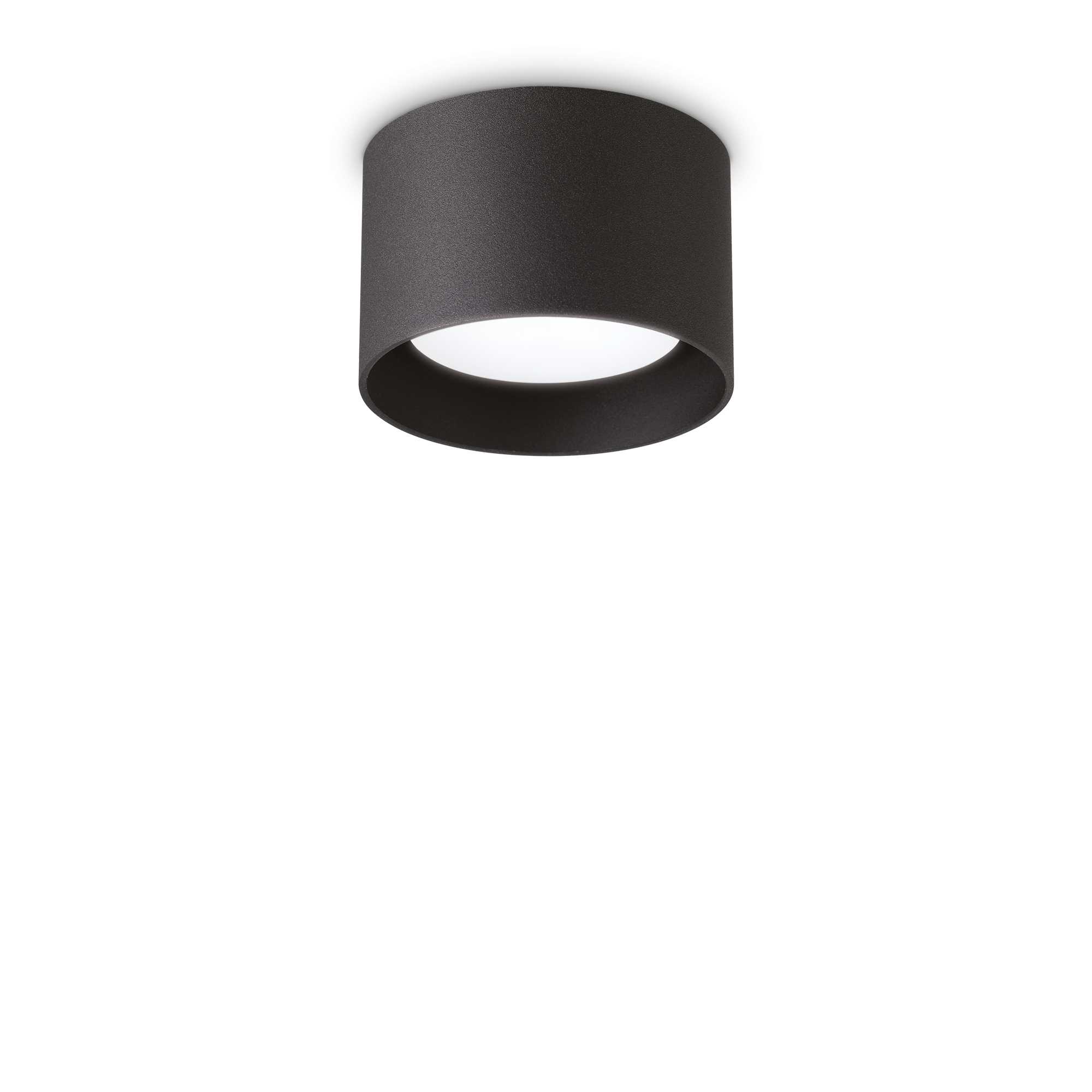 IDEAL LUX SRL - IUX278704 SPIKE PL1 ROUND NERO