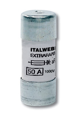 ITALWEBER SPA - ITW1487100P FUS 27X60 AR 100A 1000V CON PERC