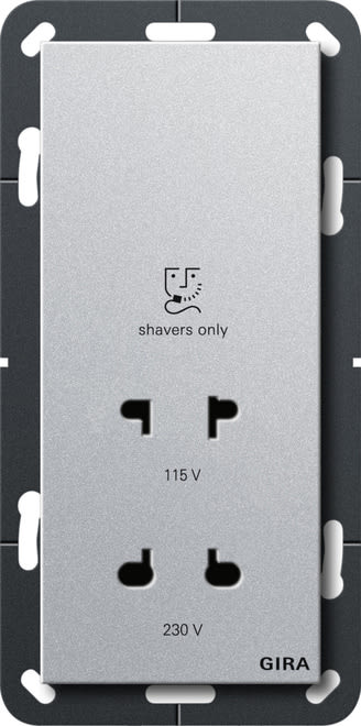 GIRA - GIR282026 PRESA RASOIO ELETTR 115-230 V SYSTEM 55