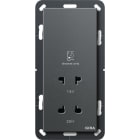 GIRA - GIR282028 Rasiersteckd. 115 - 230 V System 55 Anth