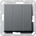 GIRA - GGI283028 Wippschalter BS 3f Aus System 55 Anthraz