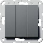 GIRA - GGI283028 Wippschalter BS 3f Aus System 55 Anthraz