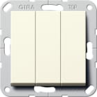GIRA - GIR283201 Wippschalter BS 3f AusWe System 55 Creme