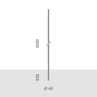 SIMES SPA - SMVS.2842.14 PALO D.60 INTERR.H.3,5M F.T. GRI