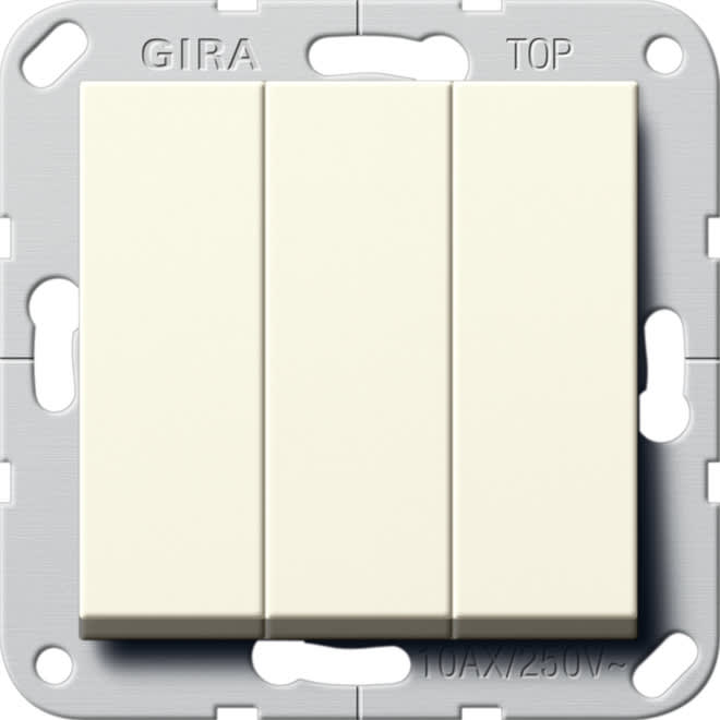 GIRA - GIR284401 Wipptaster BS 3f Schliesser System 55 Cr