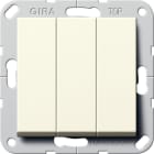 GIRA - GIR284401 Wipptaster BS 3f Schliesser System 55 Cr