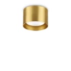 IDEAL LUX SRL - IUX285238 SPIKE PL1 ROUND OTTONE