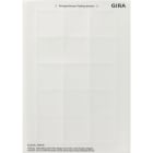 GIRA - GIR287000 FOGLIO DICITURE 51 X 51 MM ACCESSORI TRA