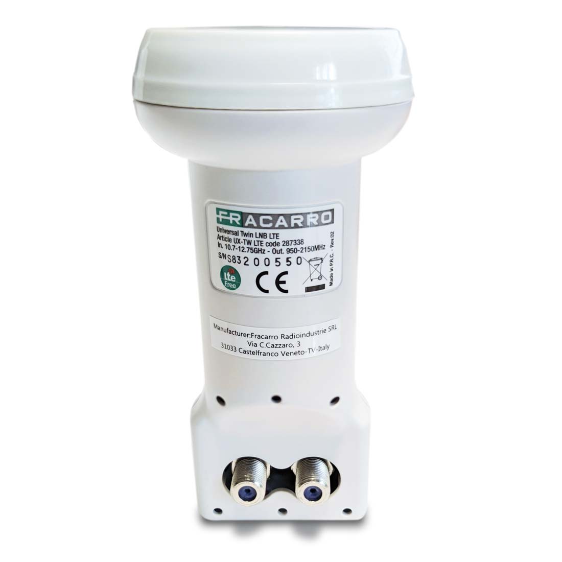 FRACARRO - FRA287338 UX-TW LTE LNB UNIVERS.TWIN LTE