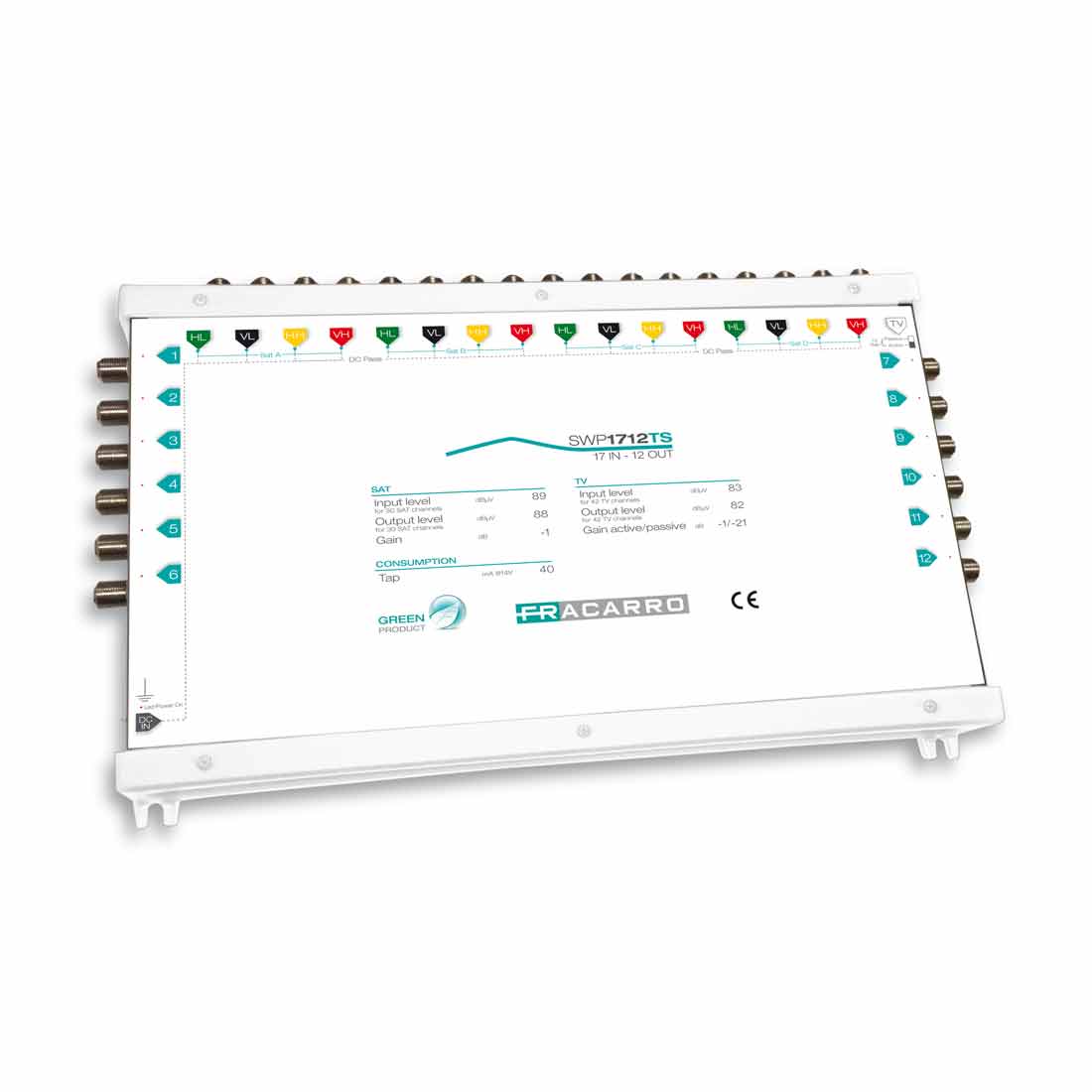 FRACARRO - FRA287356 SWP1712TS MSW COM 17IN 12OU TV A/P