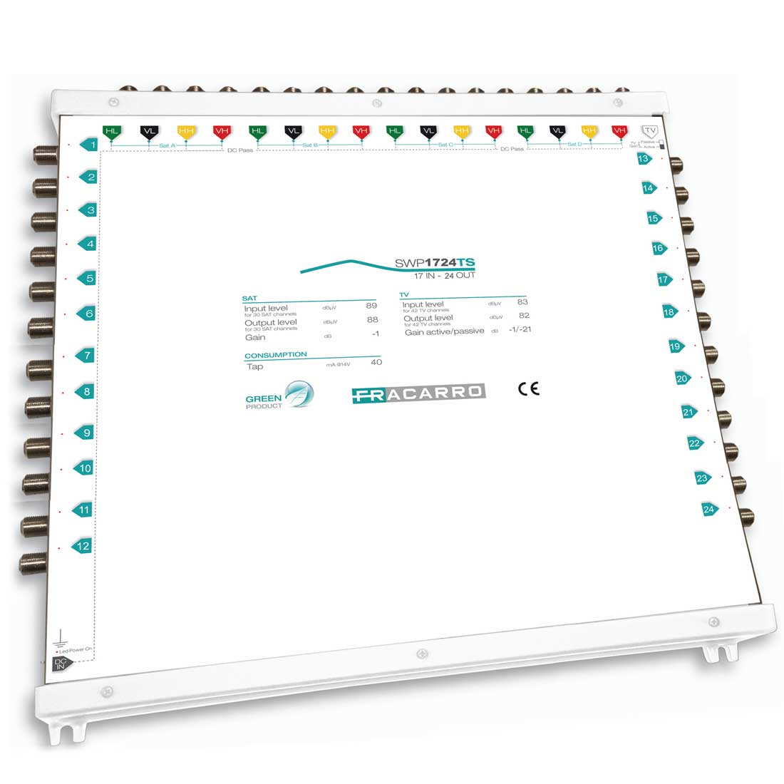 FRACARRO - FRA287358 SWP1724TS MSW COM 17IN 24OU TV A/P