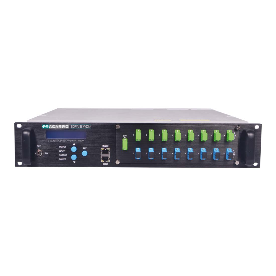 FRACARRO - FRA287553 EDFA 8 WDM OPTICALAMPLIF.8X20DB+WDM