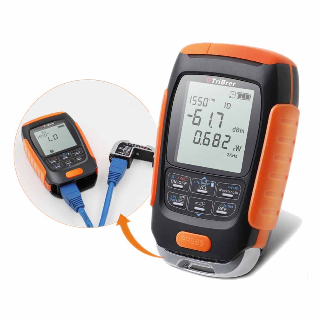 FRACARRO - FRA287568 OPTmet+RJ45test Opt meter + RJ45 test