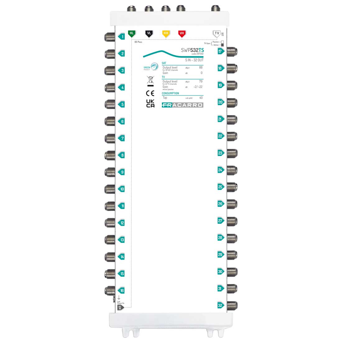 FRACARRO - FRA287592 SWP532TS MSW COMP 5IN 32OU TV A/P