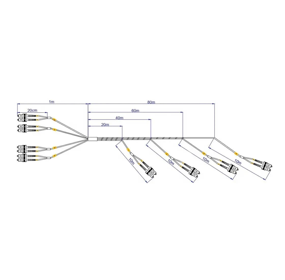 FRACARRO - FRA287702 OPC8I90C-SA-DP CAVO 8 FO 90M IN ST DUP