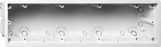 GIRA - GGI289900 Geratedose 4f flach Gira E2