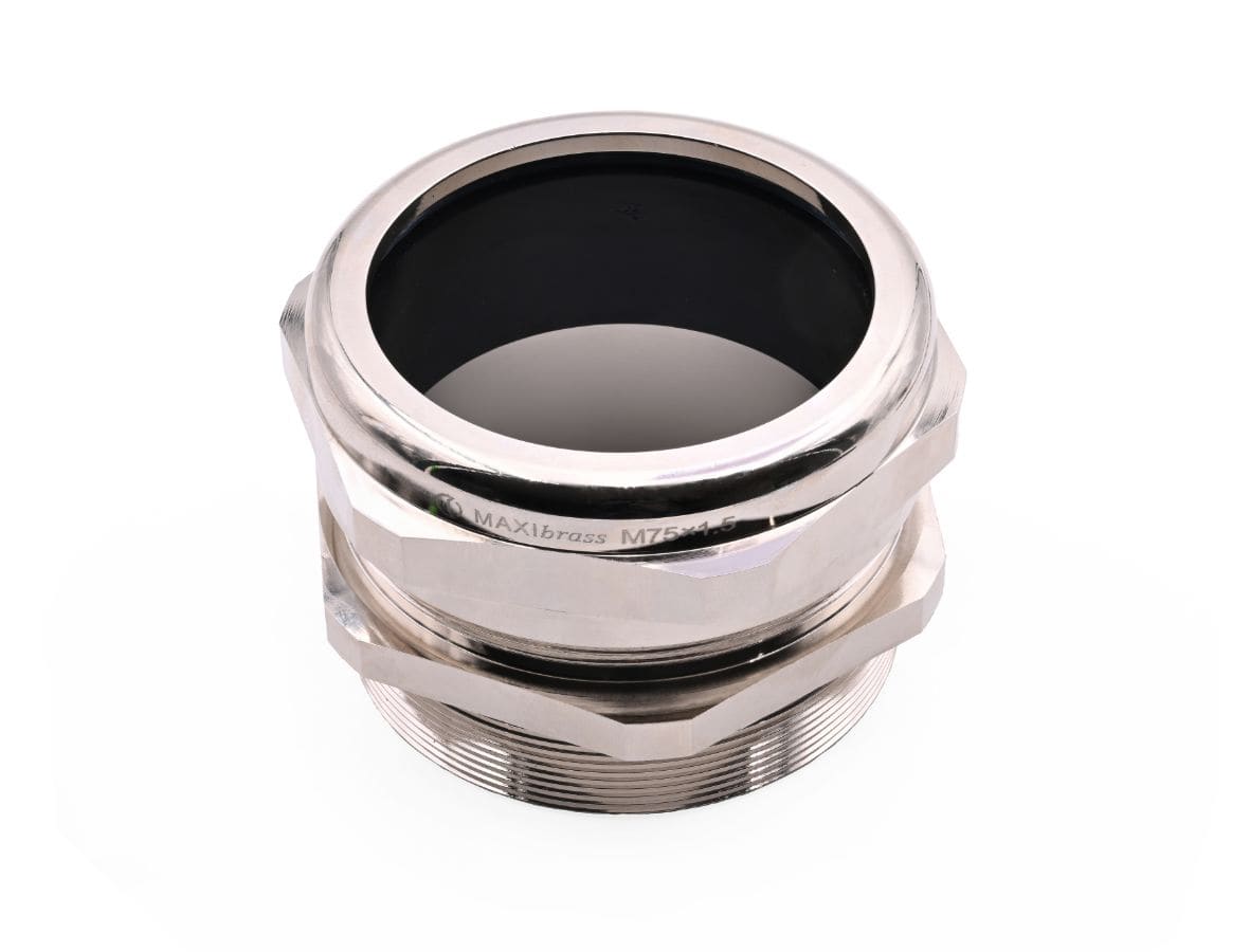 CEMBRE SPA - CEM2910E.M75N PRESS.MAXIBRASS OTT.NICH.RIDOTTO IP68 M