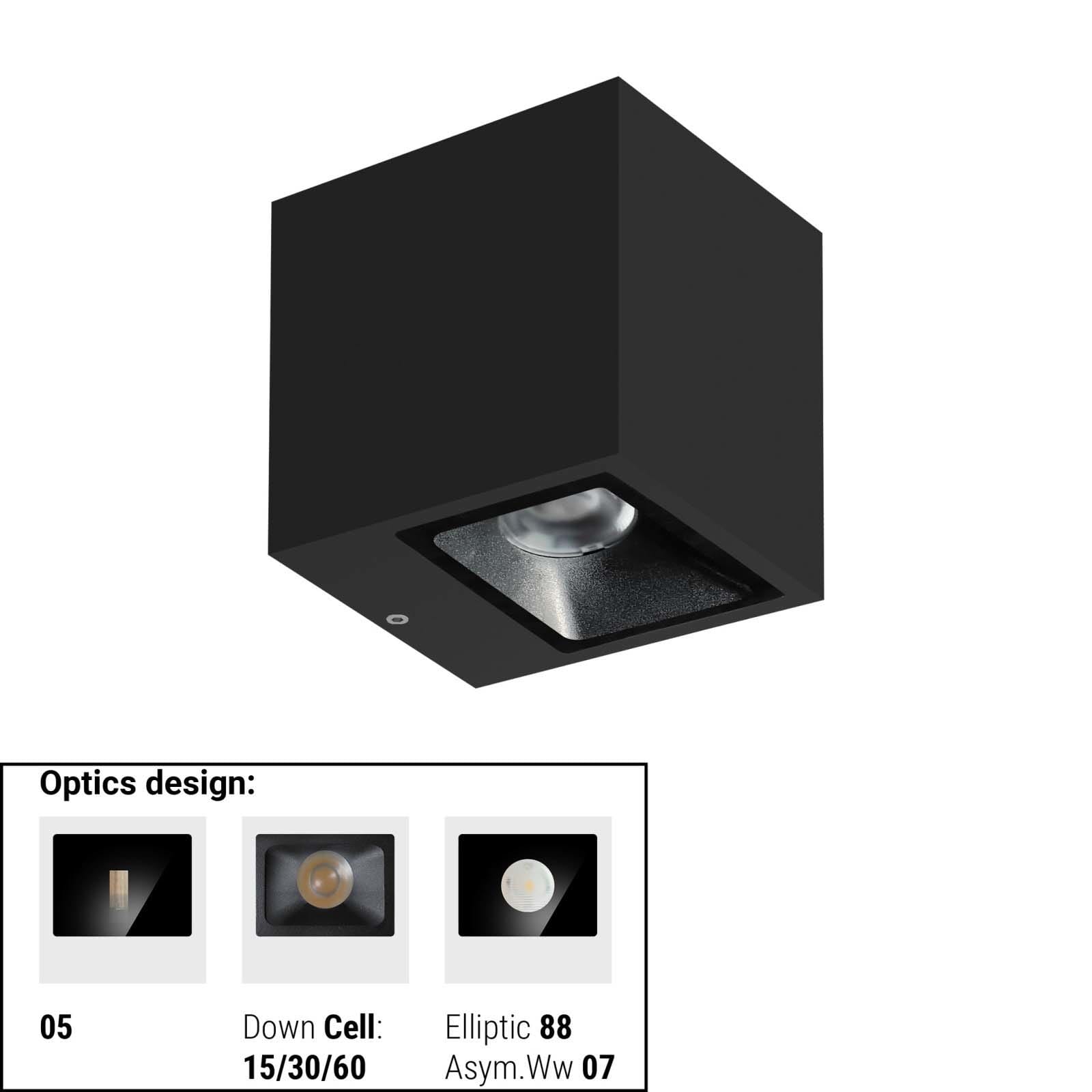 LINEA LIGHT (ILED) - ILD76585W88 CUBIT 16 1L MONO 8,7WAC ON/OFF NG
