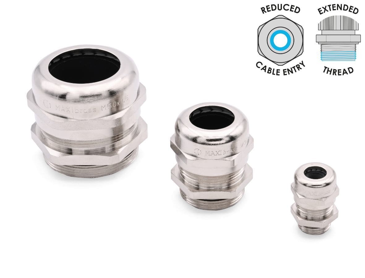 CEMBRE SPA - CEM2911.M50N PRESS.MAXIBRASS RIDUZ.+FILETTO IP68 M50X