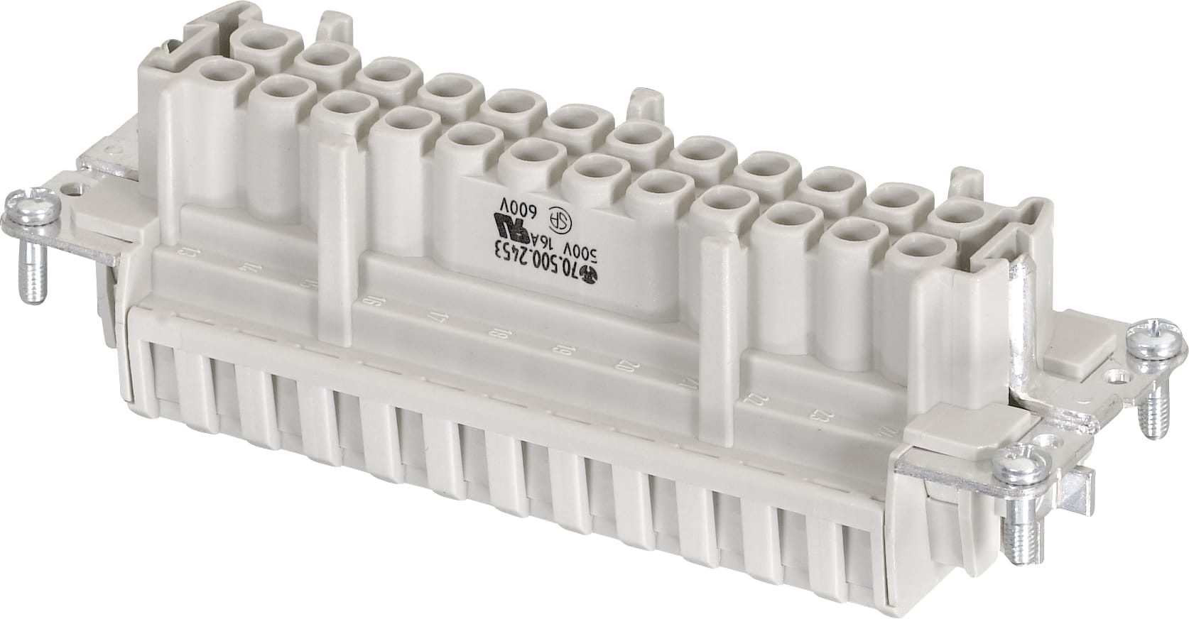 WIELAND ELECTRIC SRL - WIE70.500.2453.0 INSERTO FEMMINA BAS BUF 24 2,5 50
